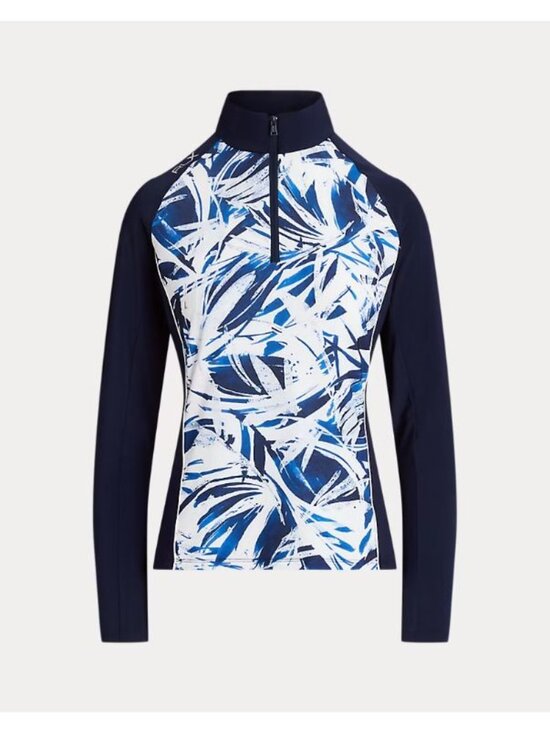 RLX Ralph Lauren Tops - NEW RLX Ralph Lauren Women's L Stretch Jersey Quarter-Zip Pullover NWT $148